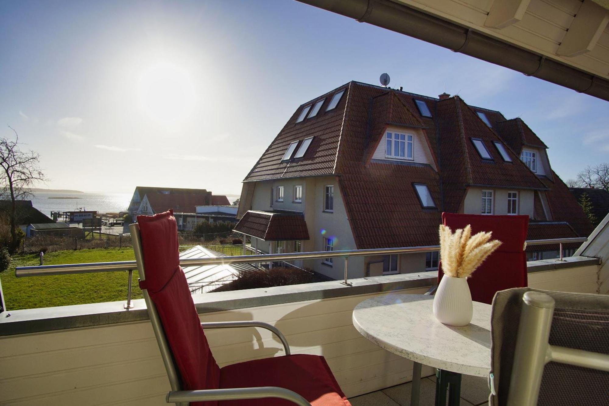 Hafenhaeuser Breege Fewo 05 - Balkon エクステリア 写真