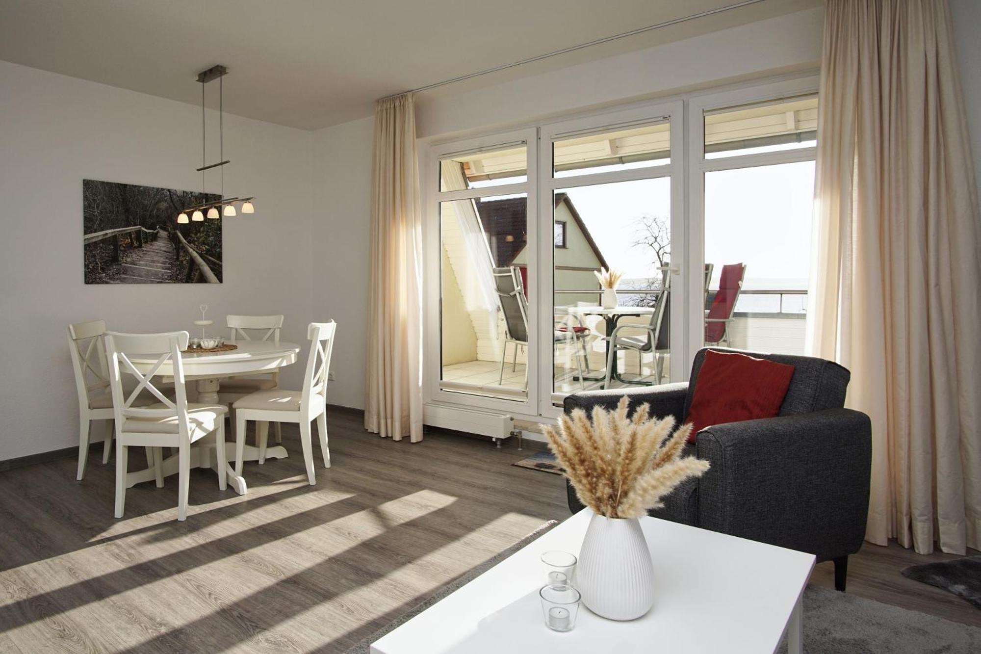 Hafenhaeuser Breege Fewo 05 - Balkon エクステリア 写真