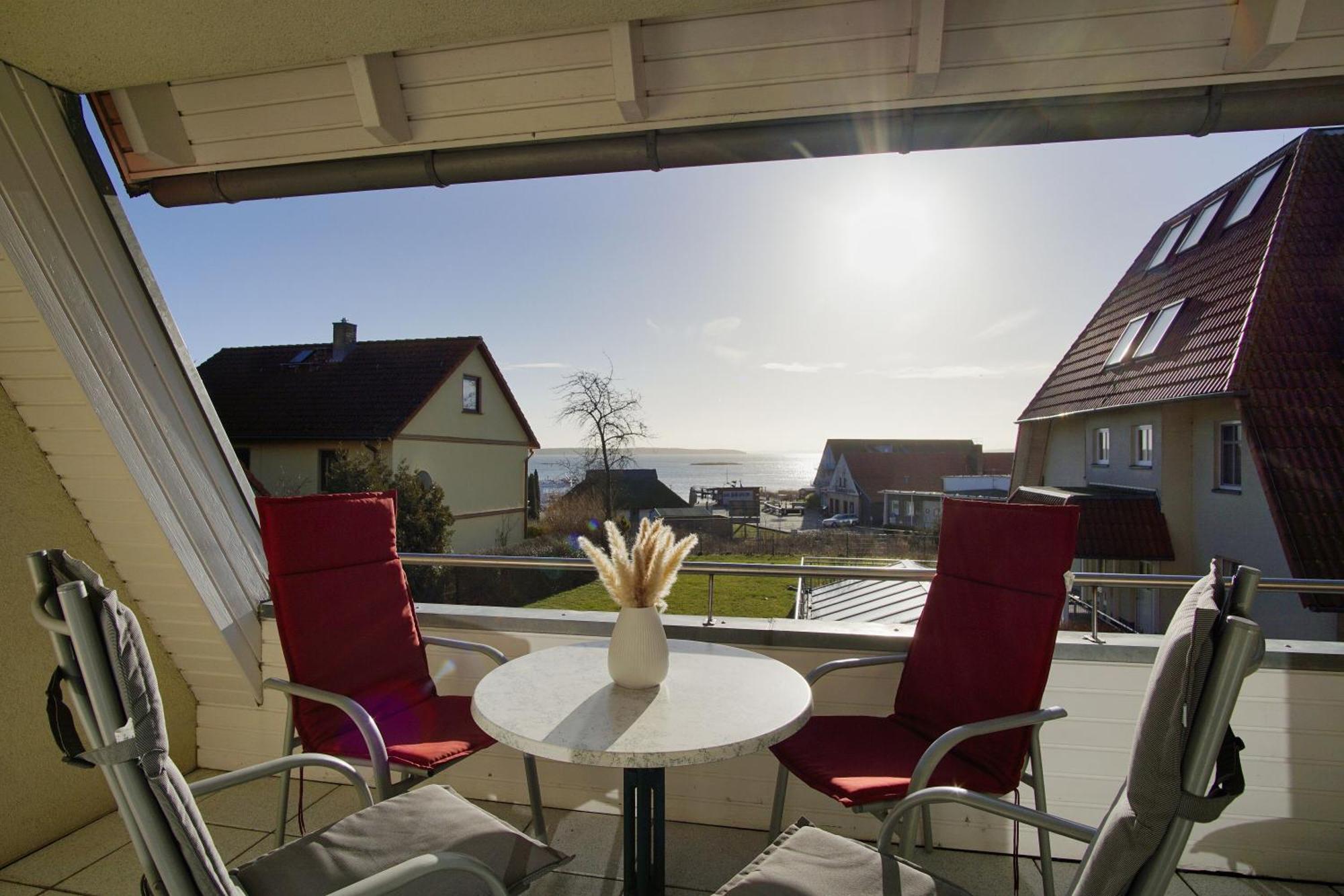 Hafenhaeuser Breege Fewo 05 - Balkon エクステリア 写真